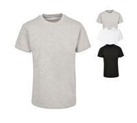 BY123 Build Your Brand Premium T-Shirt kurzarm gekämmte Baumwolle Black S