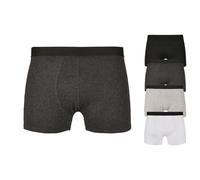 Build Your Brand Herren Men Boxer Shorts 2-Pack Boxershorts BY132 white S