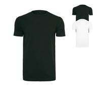 Build Your Brand Organic T-Shirt Round Neck, White, 3XL