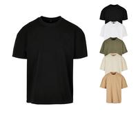 Build Your Brand Ultra Heavy Cotton Box Tee in Gr. 5XL in Weiß