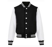 BY187 Build Your Brand Kinder College-Jacke Bio-Baumwolle Black 158/164