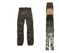BYB1003 Build Your Brandit PURE VINTAGE Cargohose Hose mit seitlichen Taschen Urban-Camo 4XL