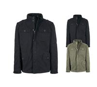 BYB3116 Build Your Brandit BRITANNIA Jacke Black 4XL