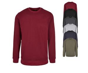 BYBB003 Build Your Brand Basic Rundhals Sweatshirt Burgundy XS