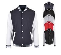 BYBB004 Build Your Brand Basic Basic Collegejacke Heather Grey L