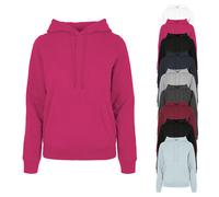 BYBB007 Build Your Brand Basic Damen Kapuzen Sweatshirt Burgundy XXL
