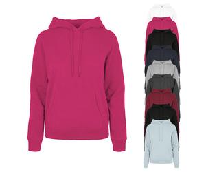 BYBB007 Build Your Brand Basic Damen Kapuzen Sweatshirt Ocean Blue S
