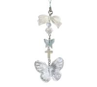 Bydezcon Schlüsselanhänger für Frauen, süß, niedlich, Schleife, Herz, Perlen, Schlüsselanhänger, schöne Handybänder, Dekorationen, Schlüsselanhänger, Abschnitt 9