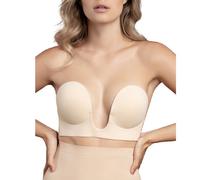 BYE-BRA - BH ohne Träger U-Form: Beige / D