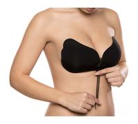 BYE-BRA - Lace-it Verstärkt Push-up Schwarz Cup A