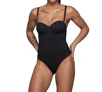Bye Bra Skulptur Bodysuit, Gepolsterte Brustschalen, Abnehmbare Schultergurte, Shapewear Für Damen, 2 Farben, S-Xxl