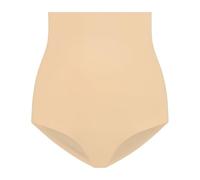 Bye Bra Unsichtbarer hoch sitzender Slip, Nahtlose Shapewear, leichtes Höschen zur Bauchkontrolle, geschmeidige Bequeme Formwäsche, Hautfarbe und Schwarz, S-XL