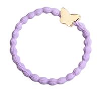 byEloise Gold Butterfly Haargummi - lavender