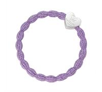 byEloise Metallic silber Herz lila