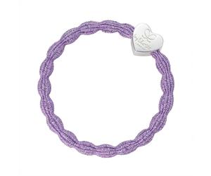 byEloise Metallic silber Herz lila