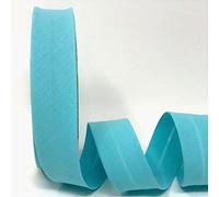 Byetsa Aqua 30 mm Polycotton Schrägband auf einer 25 m Rolle