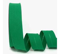 Byetsa Parrot Grün 30 mm Polycotton Schrägband auf einer 25 m Rolle