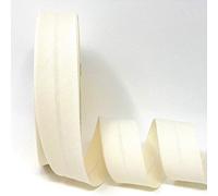 Byetsa Schrägband aus Baumwollmischgewebe, 30 mm, auf einer 25-m-Rolle, Orange