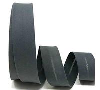 Byetsa Schrägband aus Baumwollmischgewebe, 30 mm, auf einer 25-m-Rolle, Taubengrau