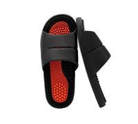 BYWXW Akupressur Massage Hausschuhe,Fussmassage Hausschuhe Plantar Fasciitis Massager Schuhe für Männer Frauen, Akupressur Fussmassagegerät mit noppen gegen Fersensporn(Size:EU 40/41,Color:Schwarz)