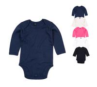 BZ30 Babybugz Baby Body mit langen Ärmeln Fuchsia 6-12 Monate