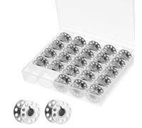BZKSER Spulen Nähmaschine - 25 pcs Spulenkapsel Nähzubehör Metall Unterfadenspule,nähzubehör,nähmaschinen spulen,Nähmaschinenspulen Spulenkasten für handwerkliche Nähspulennähmaschinen