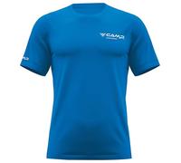 C.A.M.P. Herren Logo Claim Male T-Shirt, Hellblau/Weiß, XL