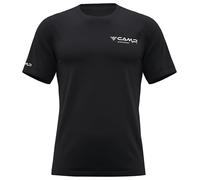 C.A.M.P. Herren Logo Claim Male T-Shirt, Schwarz/Weiß, Small