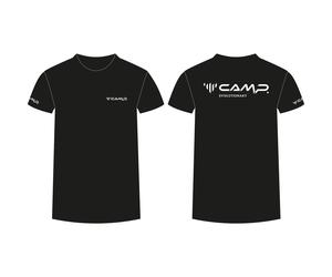 C.A.M.P. Logo Claim Male T-shirt black - white L