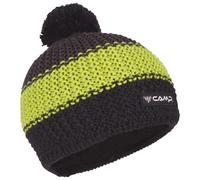 CAMP - P-Beanie - Schwarz/Limette/Grau
