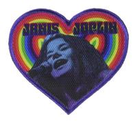 C&D Visionary Janis Joplin Herz Aufnäher