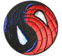 C & D Visionary Spiderman Venom Ying Yang Iron auf Patch