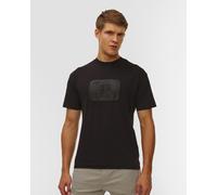 C.p. Company 30/1 Jersey British Sailor Short Sleeve Logo T-shirt Herren-t-shirt In Schwarz 19cmts107a006586w-999 Schwarz M