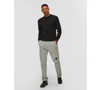 C.p. Company Extrafine Merino Wool Crewneck Sweater Herrenpullover In Schwarz 19cmkn037a005528a-999 Schwarz L