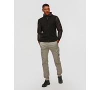 C.p. Company Extrafine Merino Wool Mixed Hooded Zip Sweater Herren-sweatshirt In Schwarz 19cmkn062a006390m-999 Schwarz XL