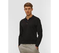 C.p. Company Extrafine Merino Wool Polo Sweater Polopullover Für Herren In Schwarz 19cmkn038a005528a-999 Schwarz L