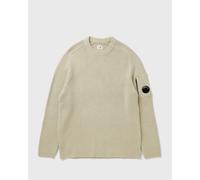 C.P. Company FULL RIB COTTON CREWNECK LENS SWEATER men Pullovers grey in Größe:XXL