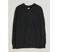 C.P. Company Knitted Lambswool Crew Neck Black Schwarz S