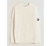 C.P. Company Knitted Lambswool Crew Neck White Weiß L