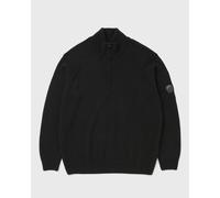 C.P. Company Knitted Lambswool Half-Zip Black Schwarz S