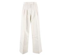 BOSS Damen Hose C_TANJURA5-D, offwhite, Gr. 40
