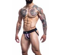 C4M Jockstrap Stripe Pink L