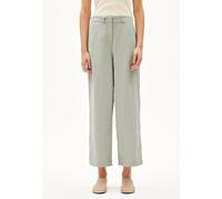 ARMEDANGELS CAARUNUS LINO - Frauen Relaxed Fit Webhosen - grün XS seagreen