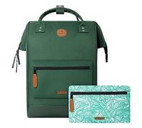 Cabaïa - 13, 14,15, 15,6 Zoll Laptop Rucksack Montreal - Groß - Adventurer + 2 Vordertaschen - Handgepäck - Reise - Wasserabweisend