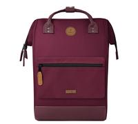 CABAIA Tagesrucksack Adventurer L – aus recycelten Materialien, Laptopfach bis 15 Zoll, Bordeaux