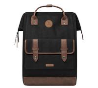 Cabaia Rucksack Adventurer Large Trogir mit zwei auswechselbaren Vortaschen Schwarz