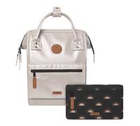Cabaia Rucksack Adventurer Small Honolulu mit zwei auswechselbaren Vortaschen Metal