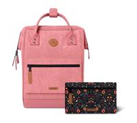 Cabaia Rucksack Adventurer Medium mit zwei auswechselbaren Vortaschen Gold Coast