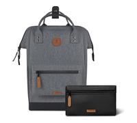 Cabaia Daypack Adventurer Melanged Large 48 cm Laptopfach Grau