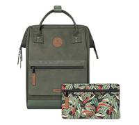 Cabaia Rucksack Adventurer Medium Busan – wasserabweisend, Laptopfach 13" – Kaki